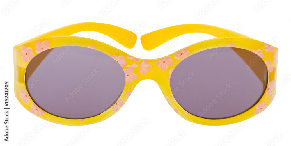 Funny sunglasses isolated on white Funny sunglasses isolated on white