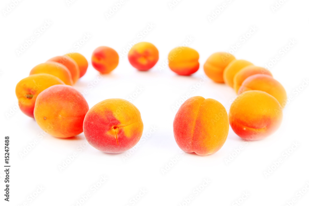 Abricots en rond Abricots en rond