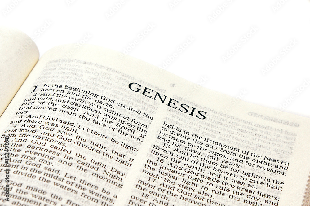 Fototapeta premium book of genesis