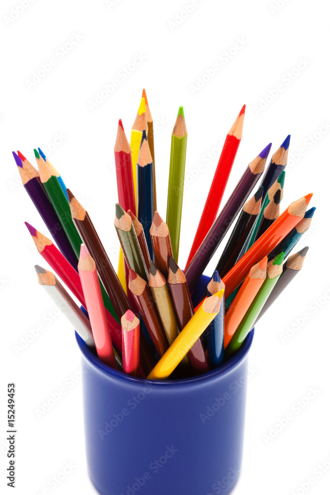 Fototapeta premium color pencils