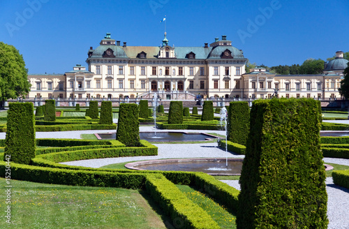 K  nigspalast-Schloss Drottningholm Stock