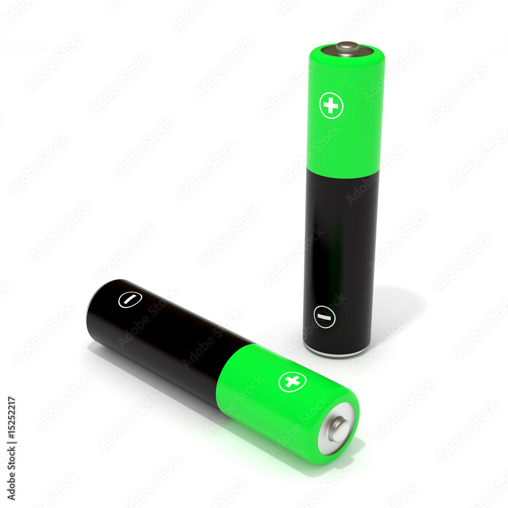Two batteries Two batteries
