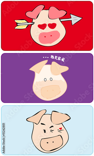 three face pig