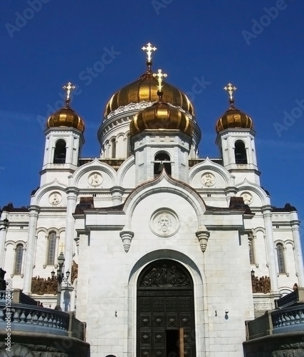 Moscow, cathedral of Jesus Christ Saviour