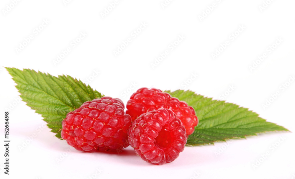 drei Himbeeren drei Himbeeren