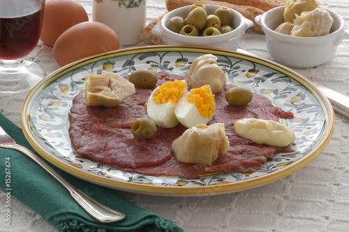 Antipasto di carne salada - Trentino Alto Adige photo