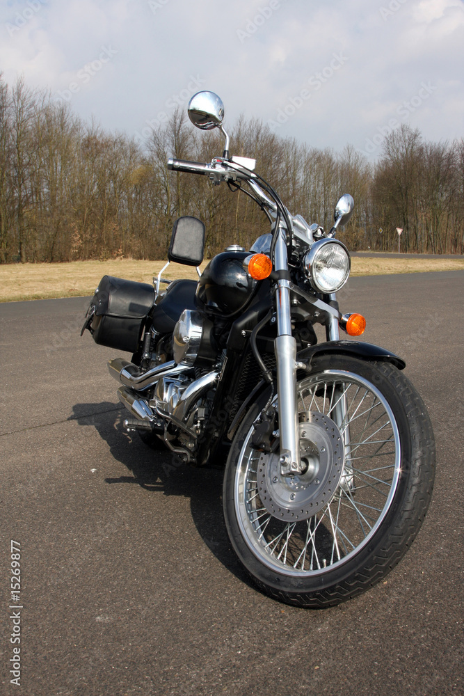 Naklejka premium Motocykl