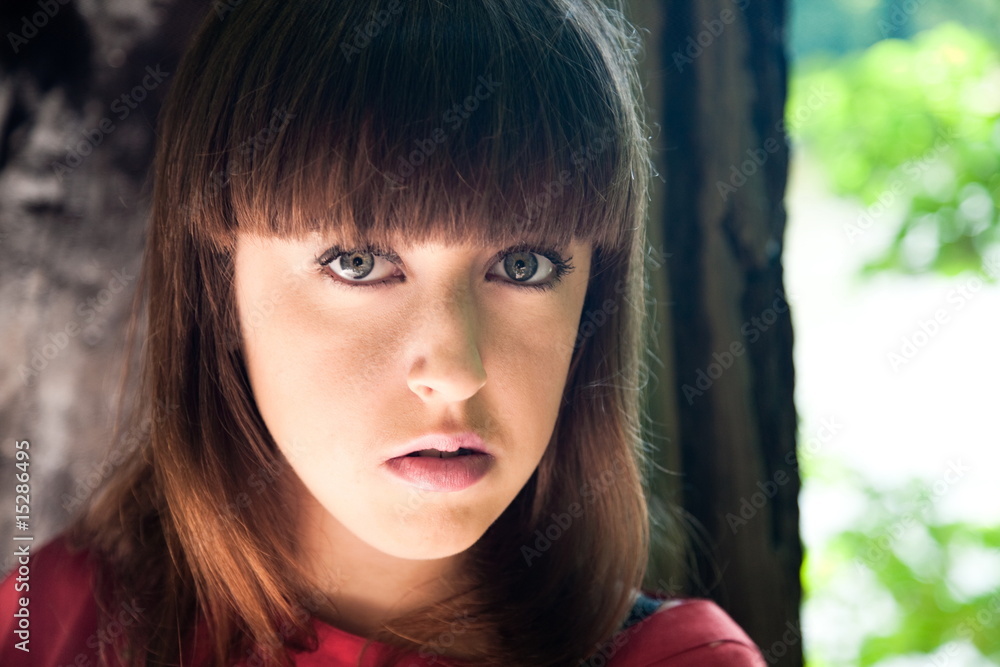 Portrait of youg beauty woman Portrait of youg beauty woman