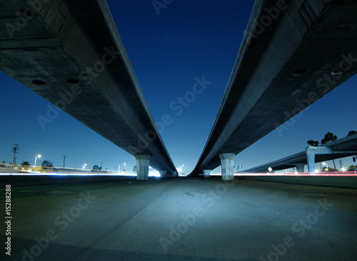Hollywood Freeway Bridges © trekandphoto