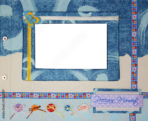 scrapbook photo frame