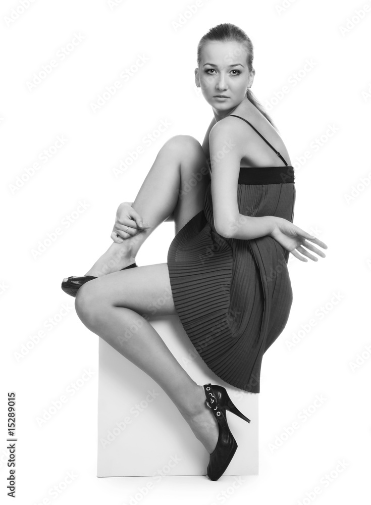 Fototapeta premium The beautiful girl