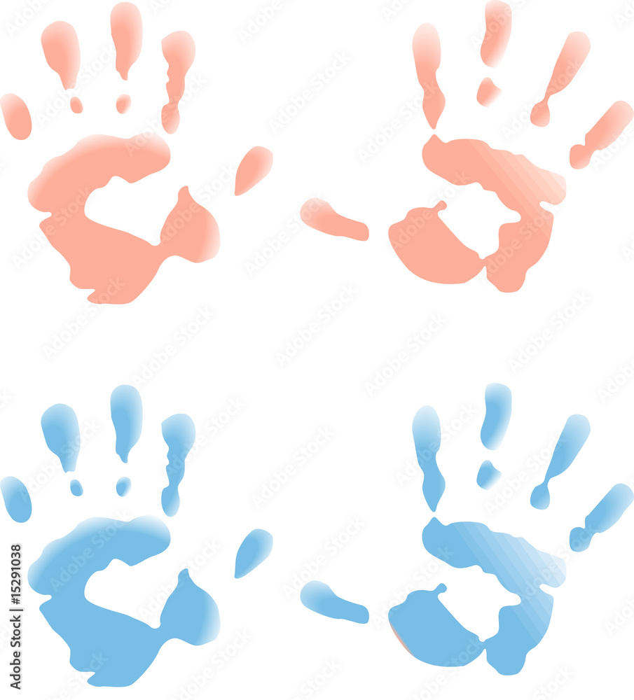 baby handprint