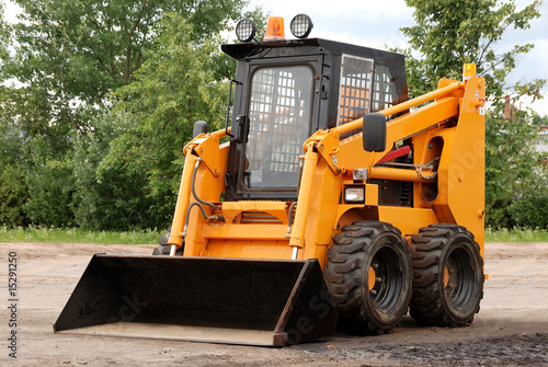 skid steer loader outdoor