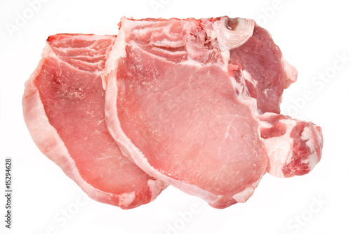 bistecche di maiale photo