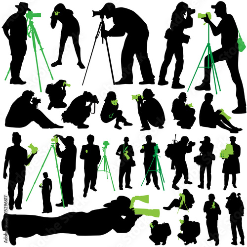 photographers vector