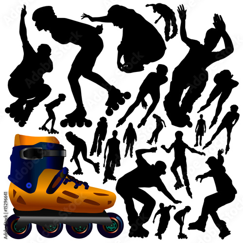 rollerblade vector 2