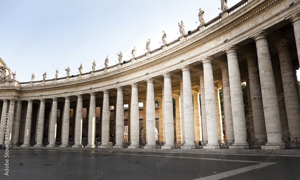 Colonnade of St. Peter's Sqare.