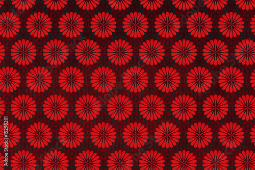 Motif rouge sombre