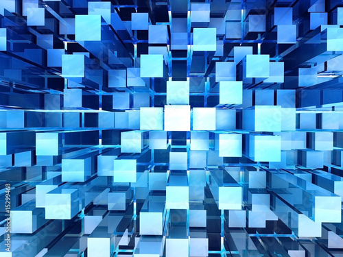 Abstract Blue Background