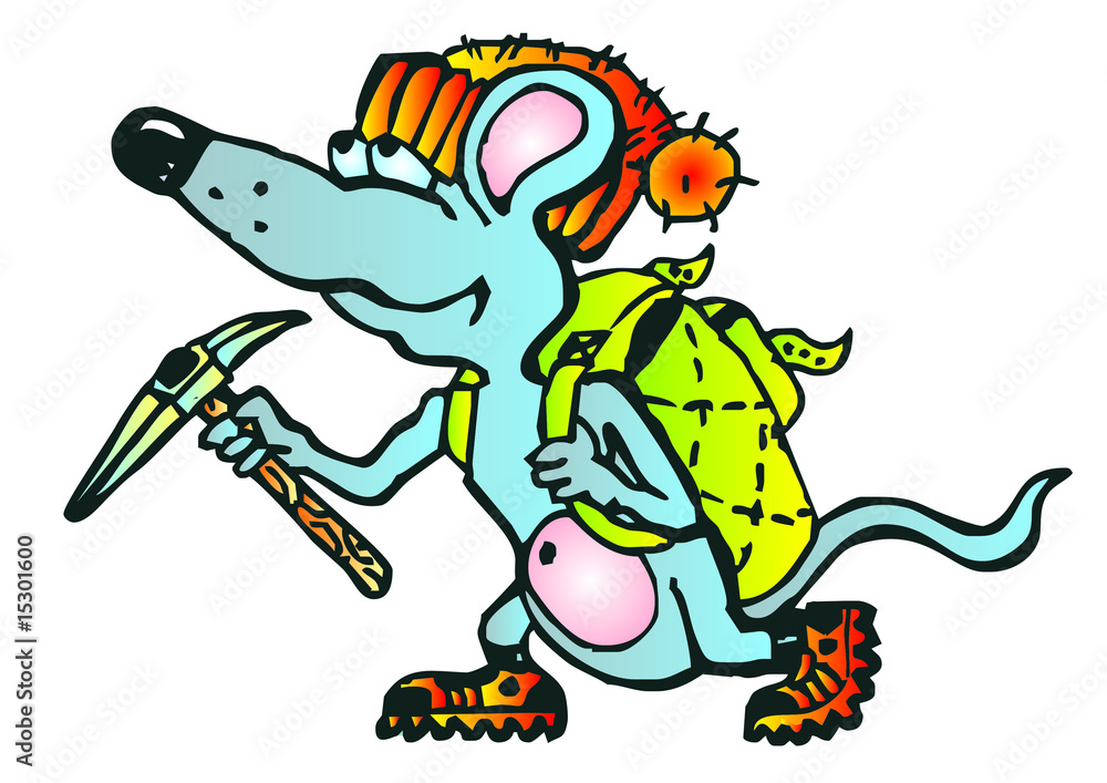 Fototapeta premium mountaineer