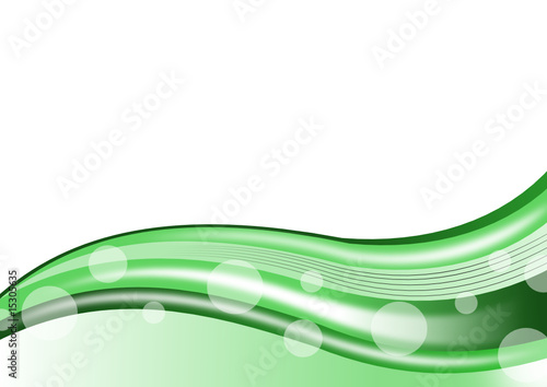 Linien und Wellen als Design