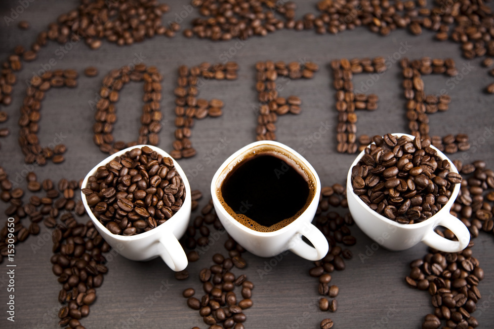 Cup with coffee Cup with coffee