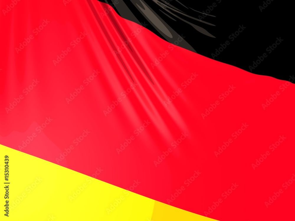 Naklejka premium de flag