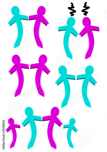 couples en situation