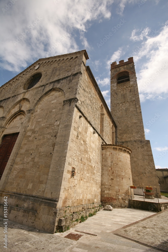 Cathedral in tuscany