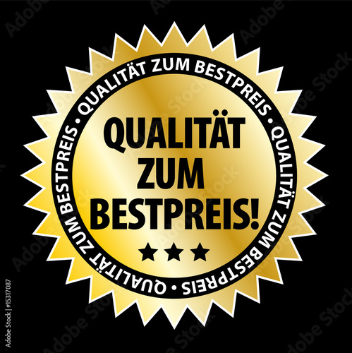 Qualität zum Bestpreis! Button