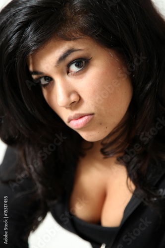 Beautiful Young Mixed Race Woman