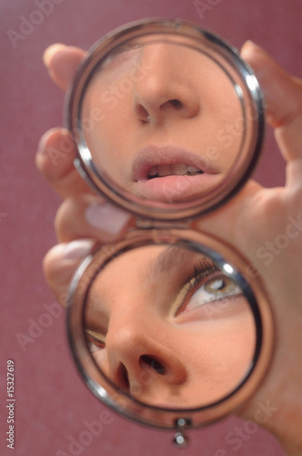 reflexion in a mirror