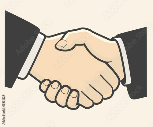 Business handshake