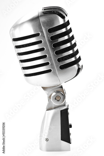 vintage microphone