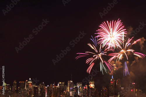 Independence Day - Fireworks in New York © Marco