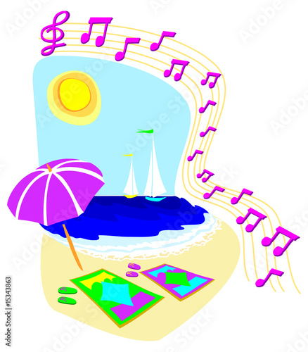 Musica in spiaggia