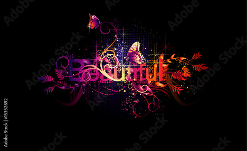 Beautiful word vector