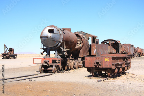 Train cemetery