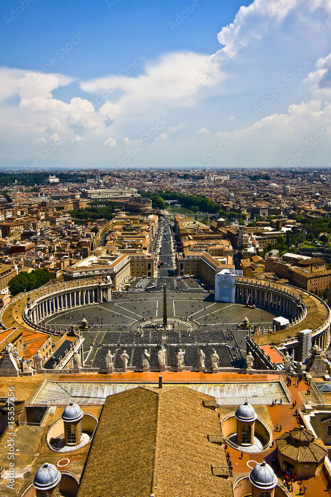 Saint Peter's Square. Rome.Italy.,Vatican