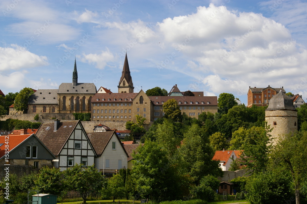 Fototapeta premium Altstadt von Warburg