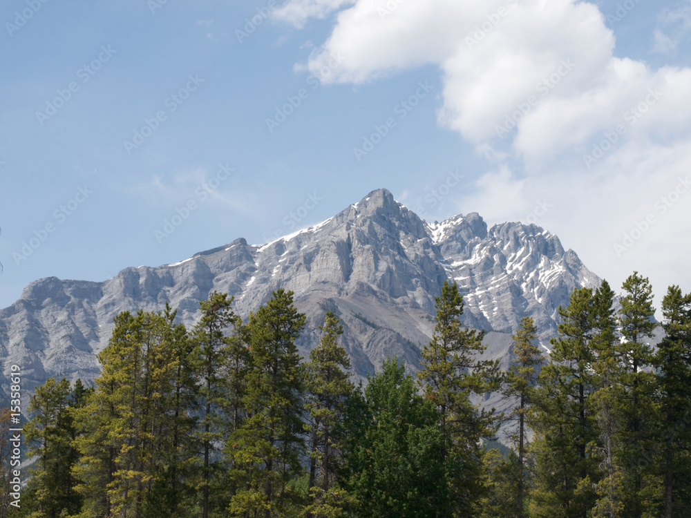 Montagne rocheuses au Canada, en Alberta