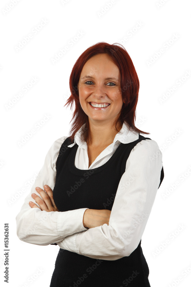 Smiling businesswoman Smiling businesswoman