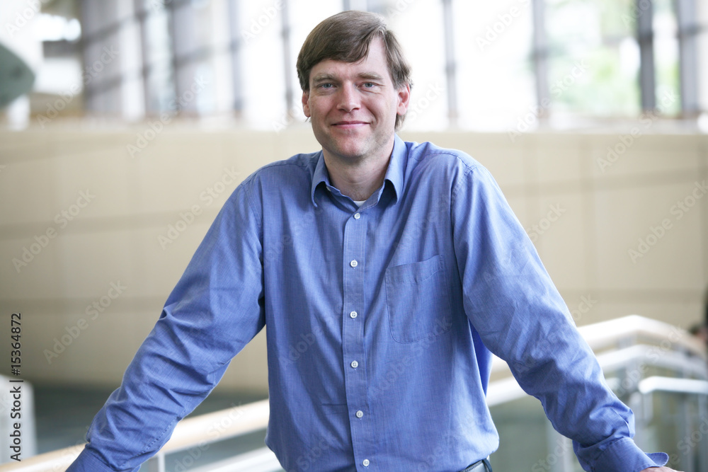 Friendly businessman