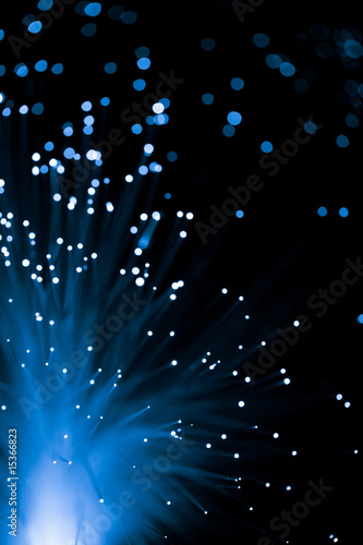 abstract blue lights background