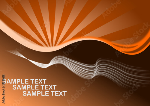 Wellen und Linien Design