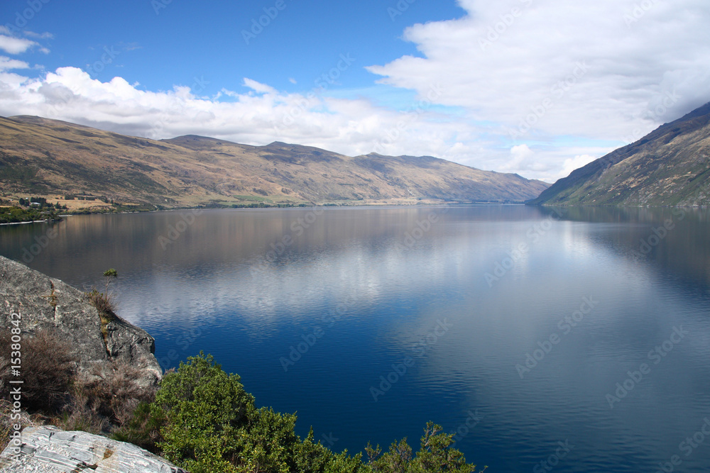 Lake Wakatipu in New Zealand