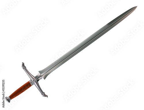 Fotografia Norman battle sword