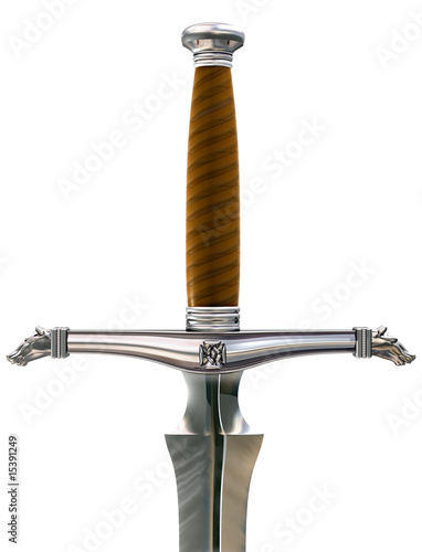 Fotografia Ornate Norman broadsword