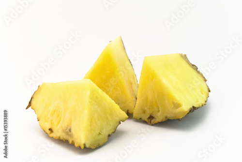 Ananasstücke dreiecke