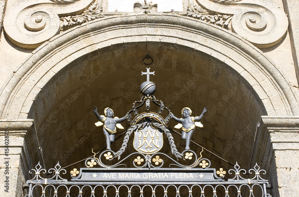 Fototapeta premium Portale del duomo di Enna